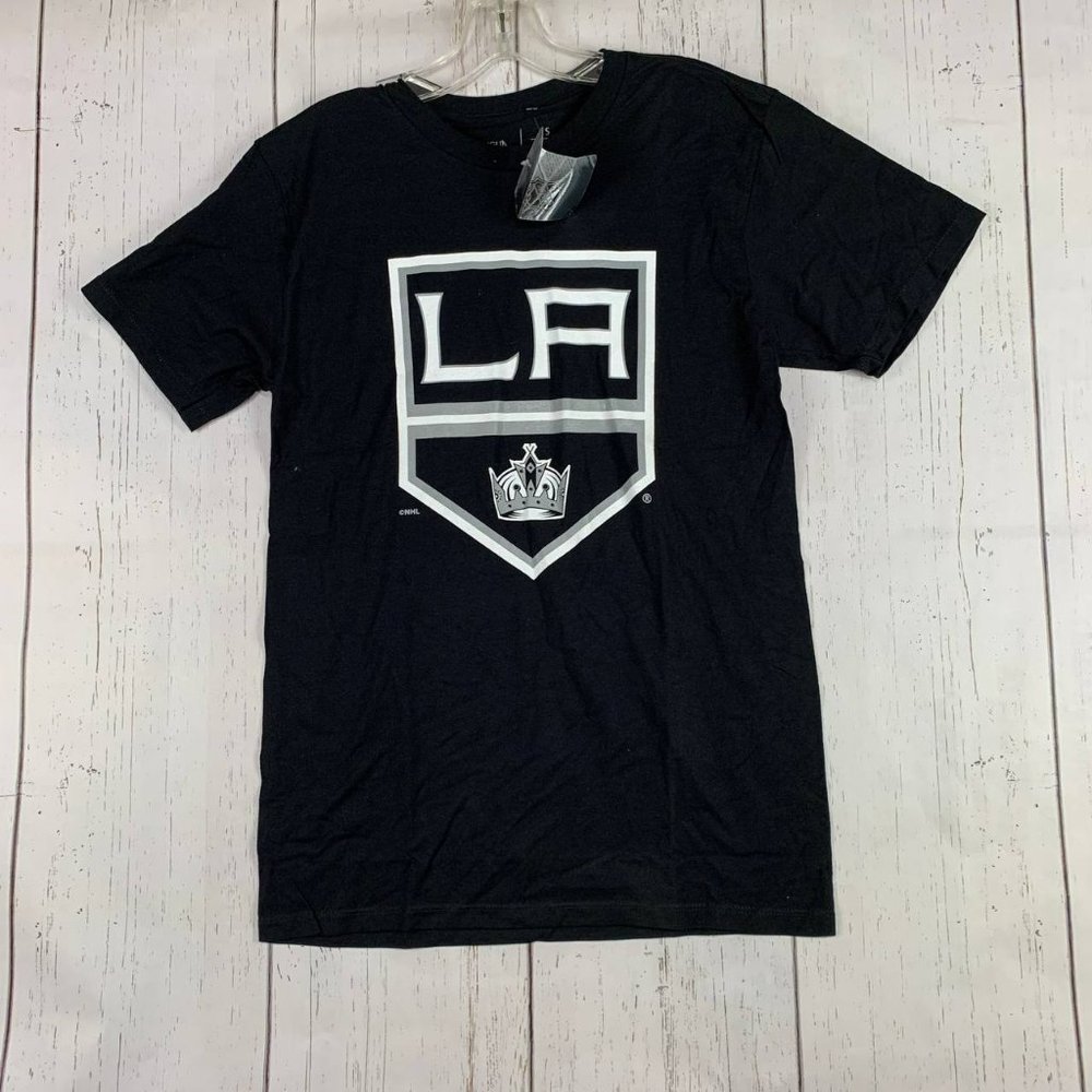 Los Angeles Kings NHL Small Antigua Casual T-Shirt Black New Mens